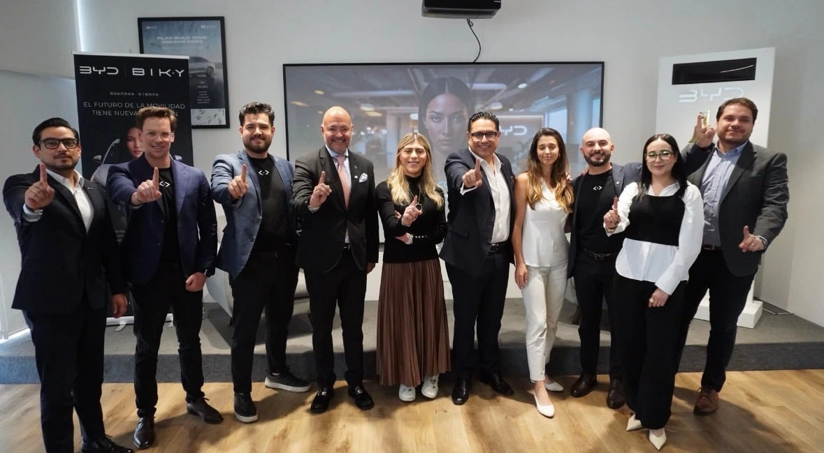 BYD s'allie à BIKY.ai au Mexique