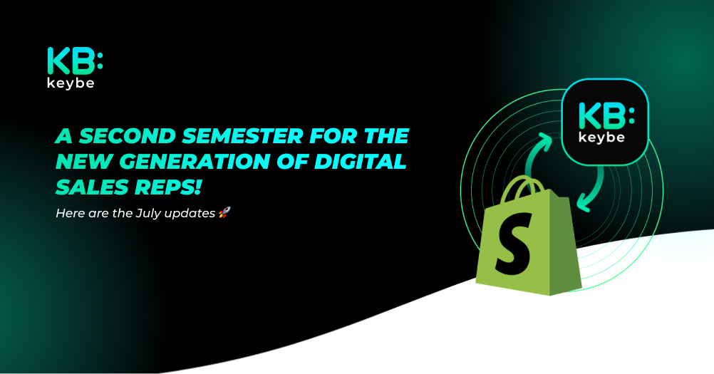 A second semester for the new generation of digital sales reps! Here are the July updates ????